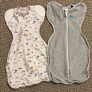 Love to Dream and Halo self-soothe swaddles